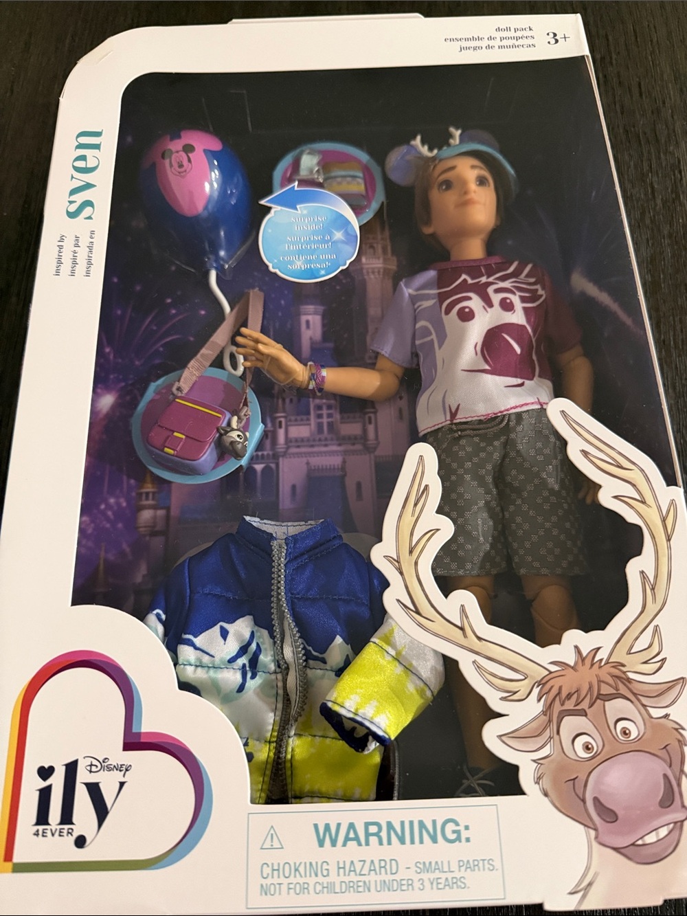 Disney Ily Sven Doll - Purple Outfit and Accessories